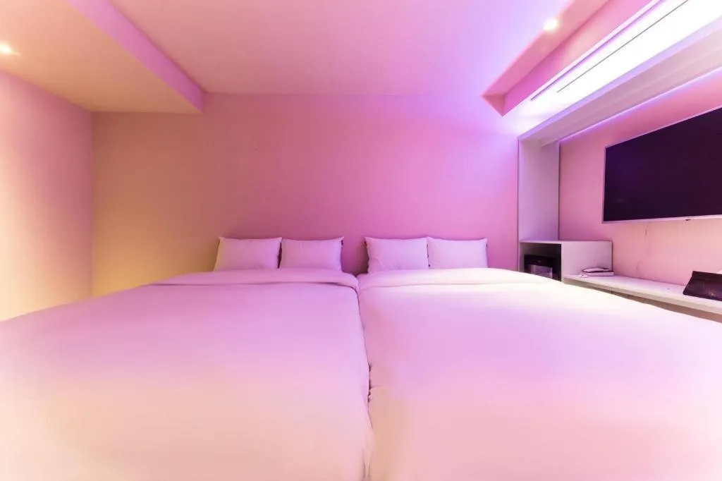Bed in Bobo Hotel Hongdae