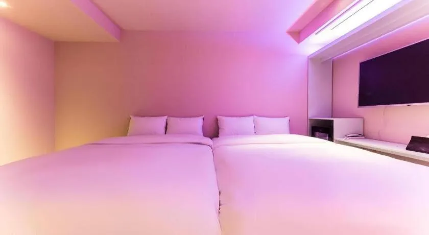 Bed in Bobo Hotel Hongdae