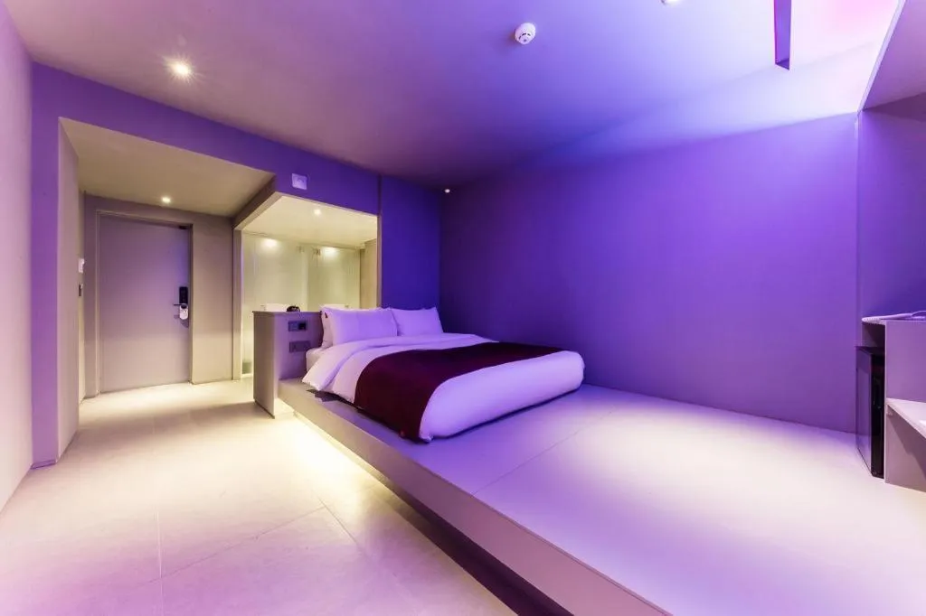 Bed in Bobo Hotel Hongdae