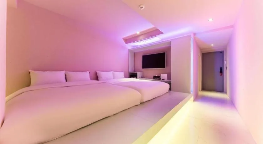 Bed in Bobo Hotel Hongdae