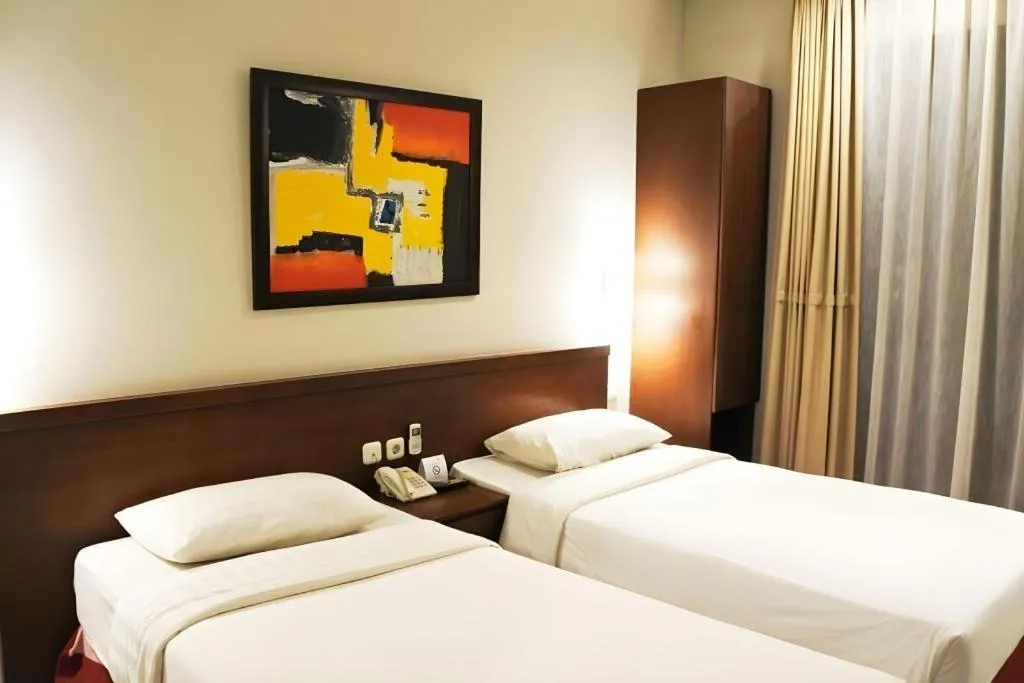 Bed in Sofyan Hotel Soepomo