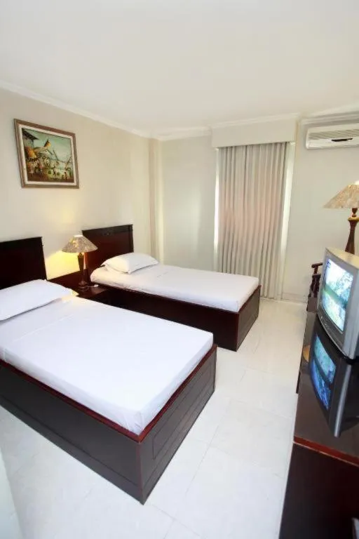 Bed in Plaza Hotel Tegal