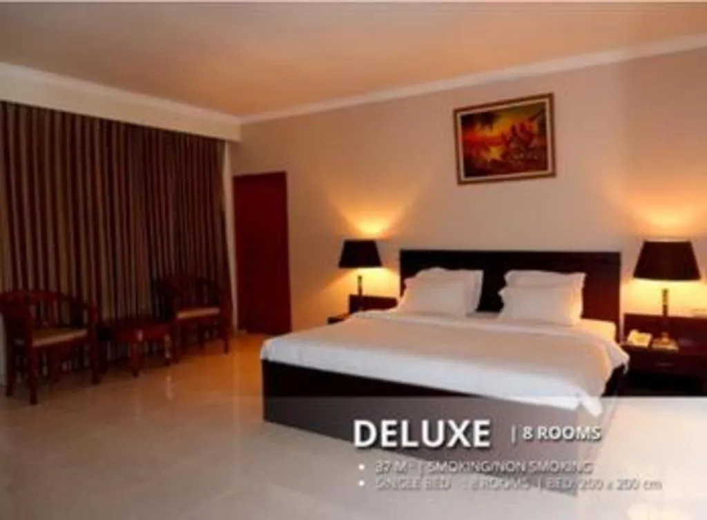 Bed in Plaza Hotel Tegal