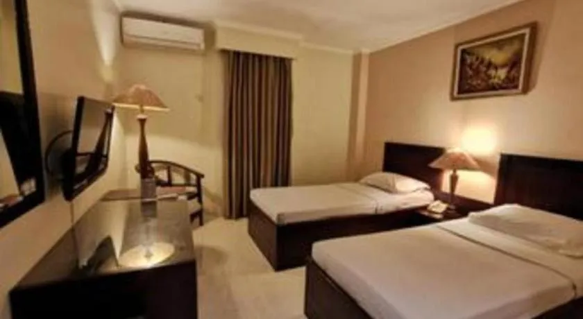 Bed in Plaza Hotel Tegal