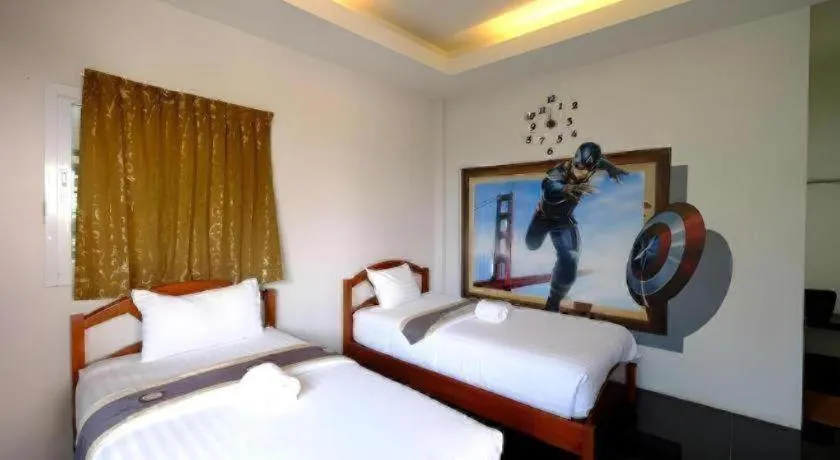 Bed in Sixty-nine Resort