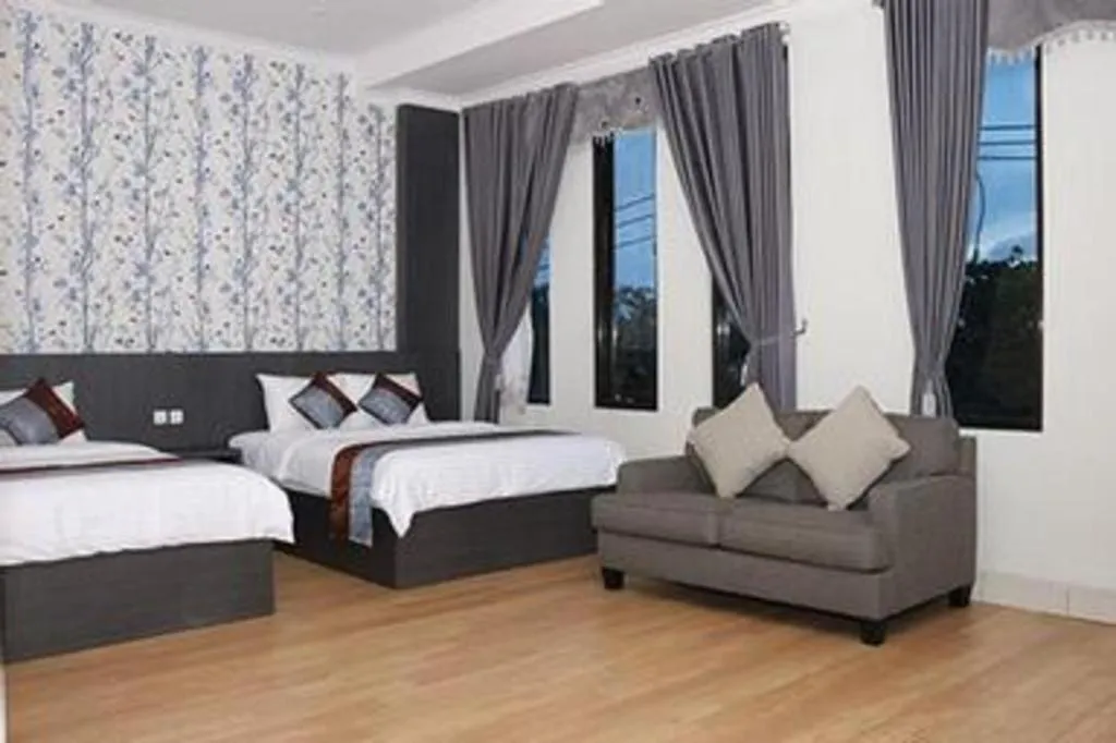 Bed in Grand Mutiara Hotel