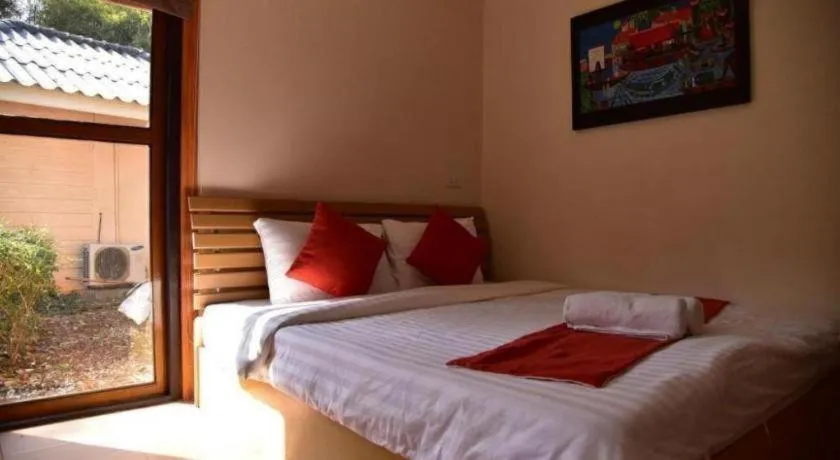 Bed in Dusit Talai Resort