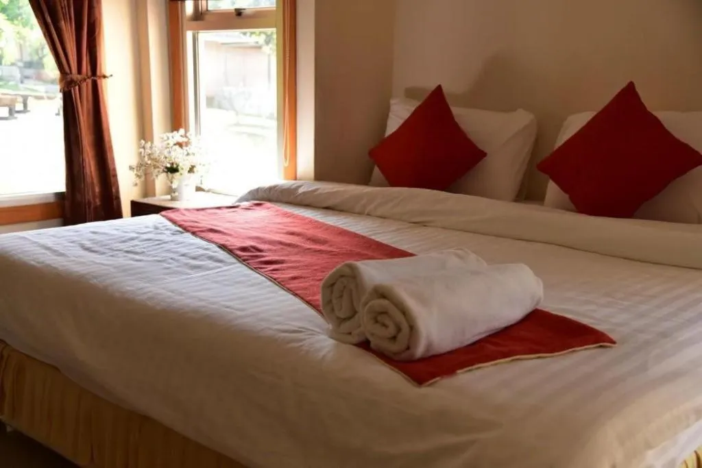 Bed in Dusit Talai Resort