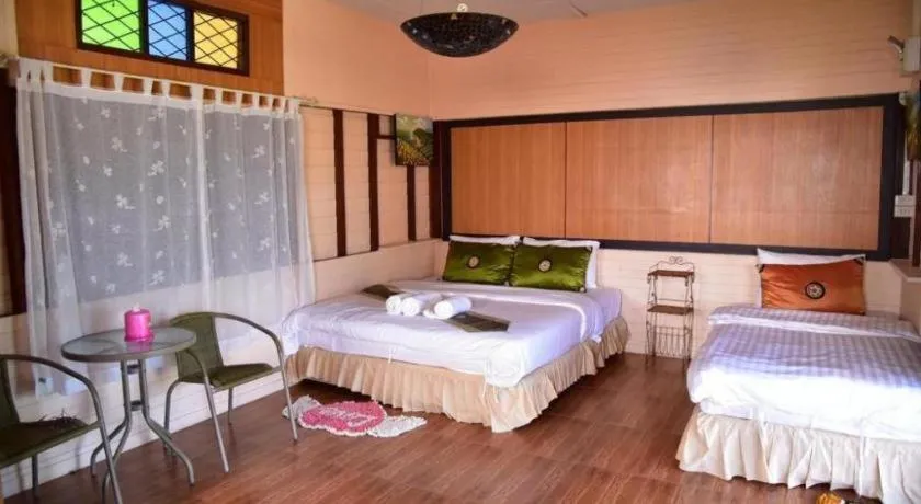 Bed in Dusit Talai Resort