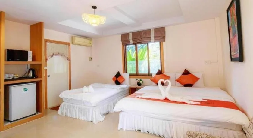 Bed in Dusit Talai Resort