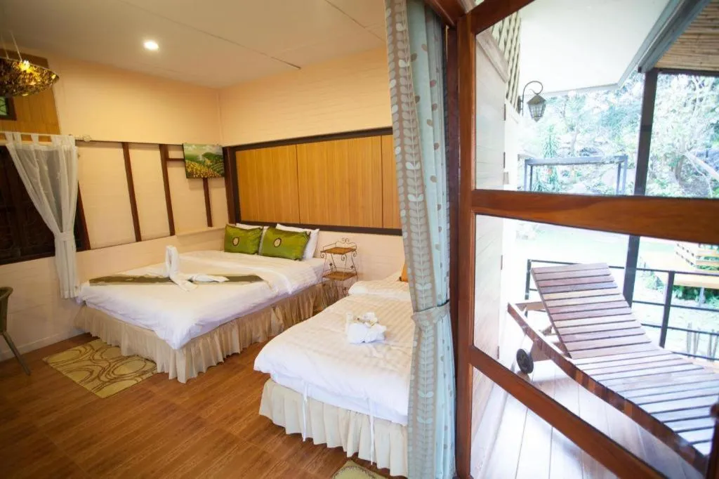 Bed in Dusit Talai Resort