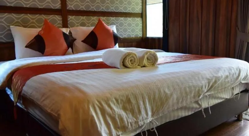 Bed in Dusit Talai Resort