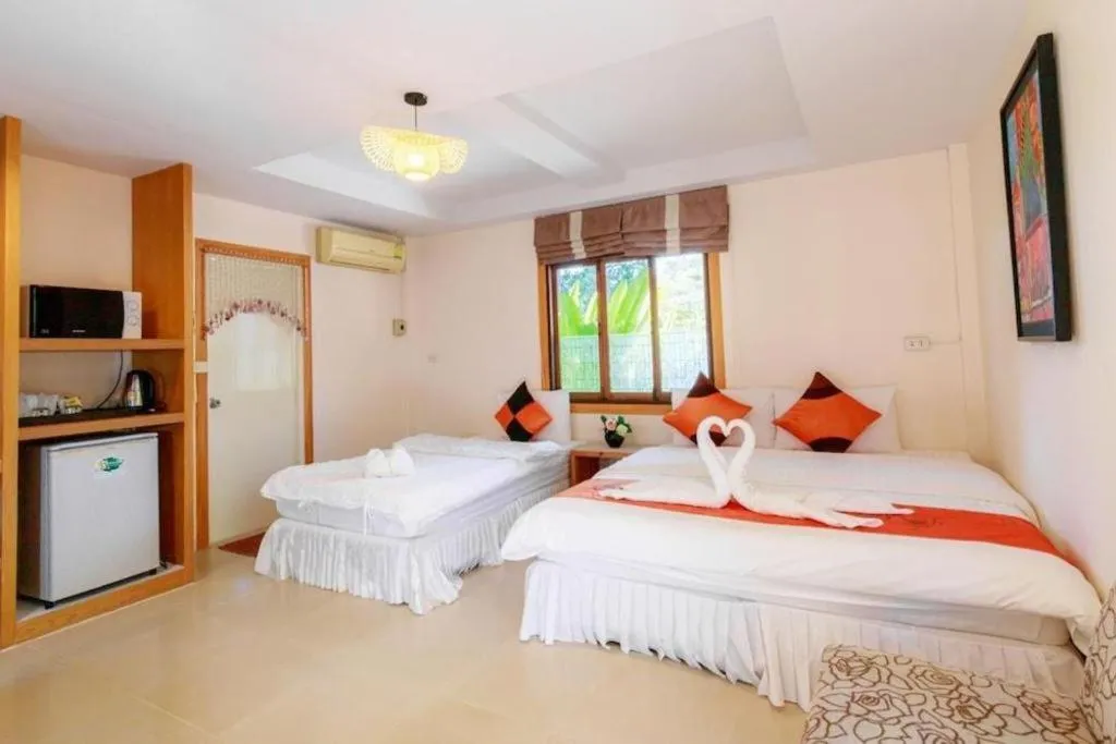 Bed in Dusit Talai Resort