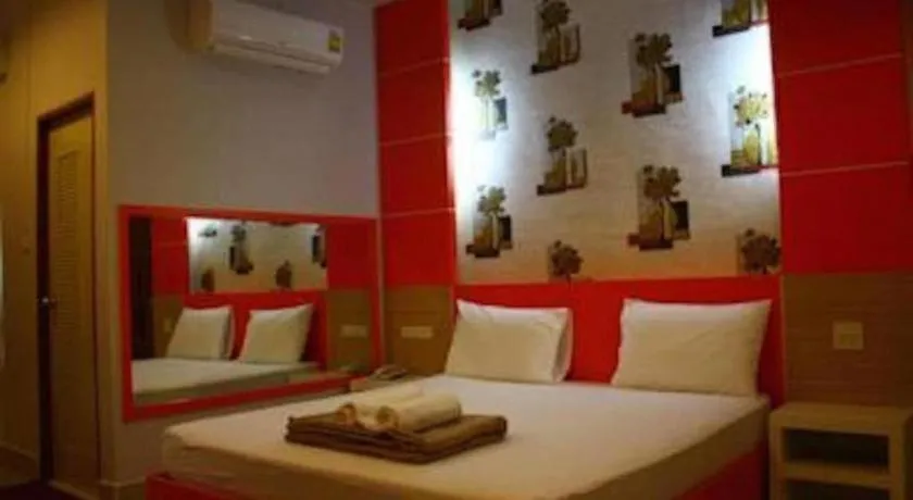 Bed in Sabai Ez Hotel