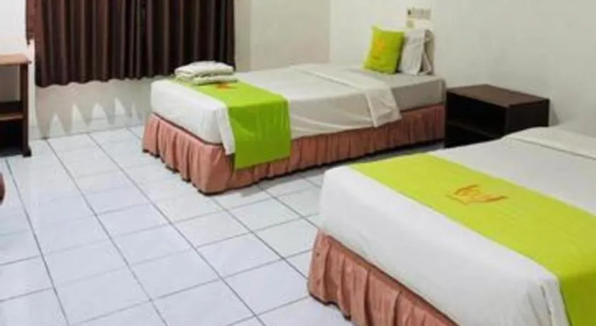 Bed in Hotel Huswah Airport