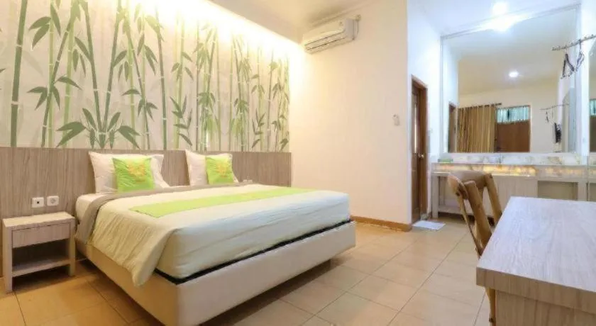 Bed in Hotel Huswah Airport