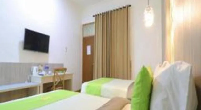 Bed in Hotel Huswah Airport