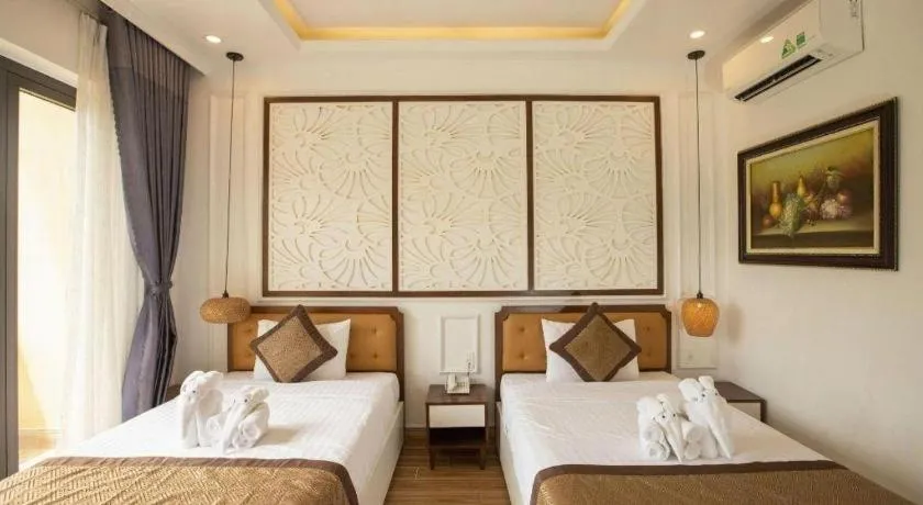 Bed in Doan Gia Resort