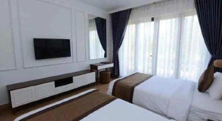 Bed in Doan Gia Resort