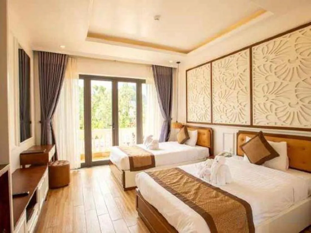 Bed in Doan Gia Resort