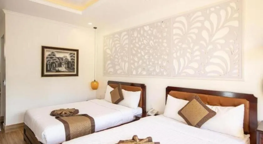 Bed in Doan Gia Resort