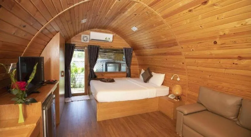 Bed in Doan Gia Resort