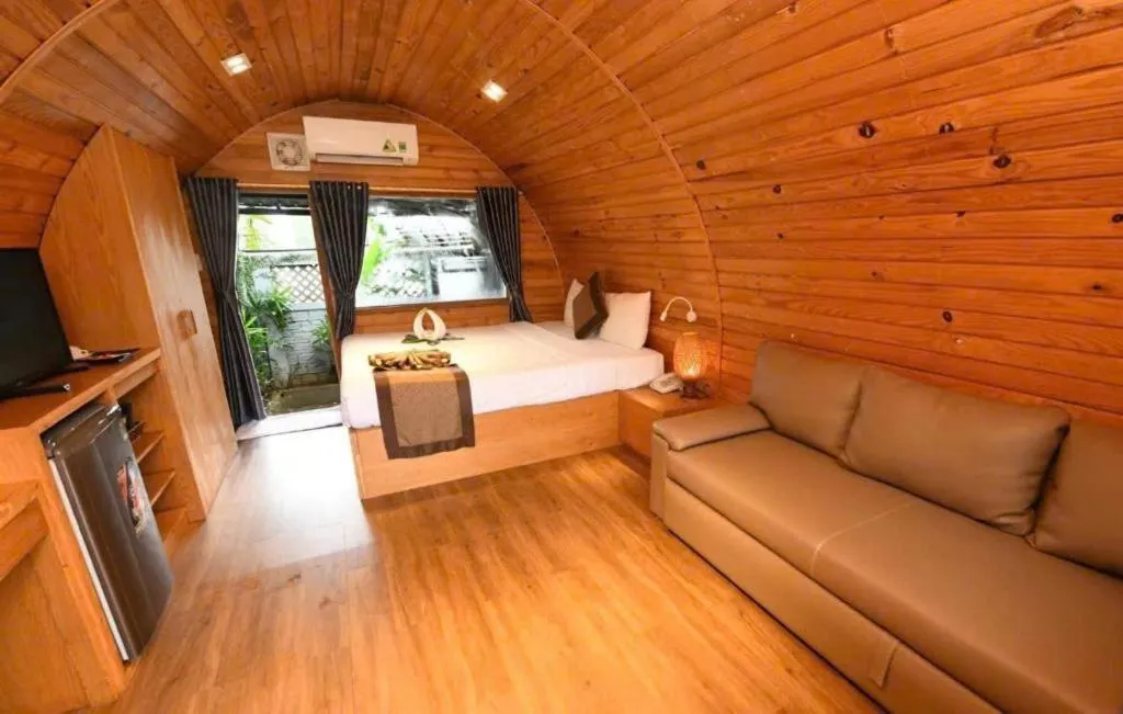 Bed in Doan Gia Resort