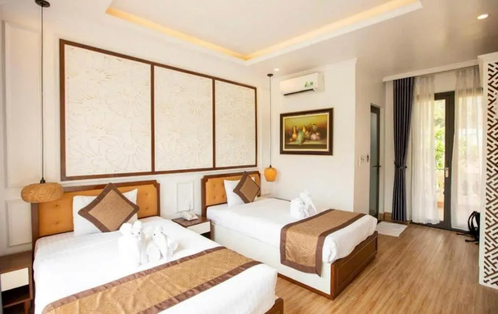 Bed in Doan Gia Resort