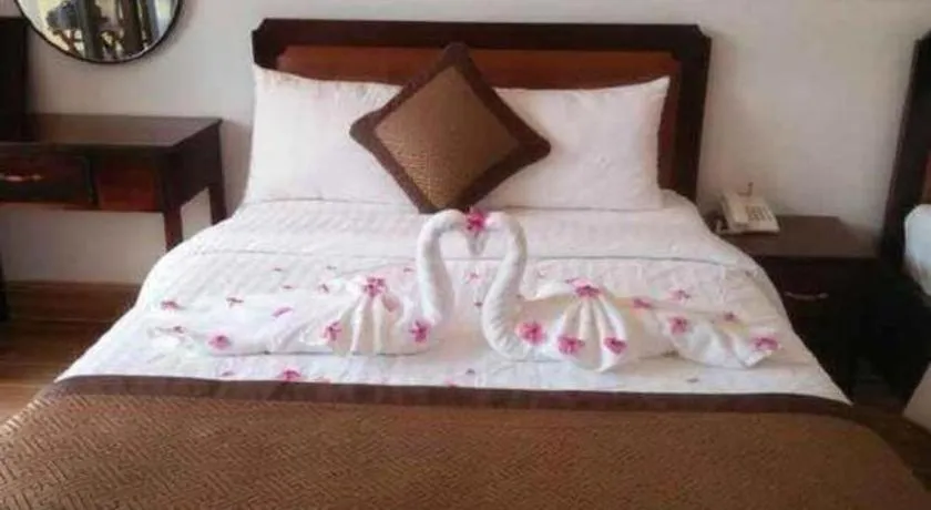Bed in Doan Gia Resort