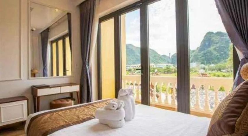 Bed in Doan Gia Resort