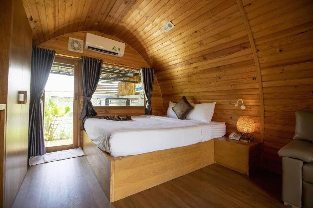 Bed in Doan Gia Resort