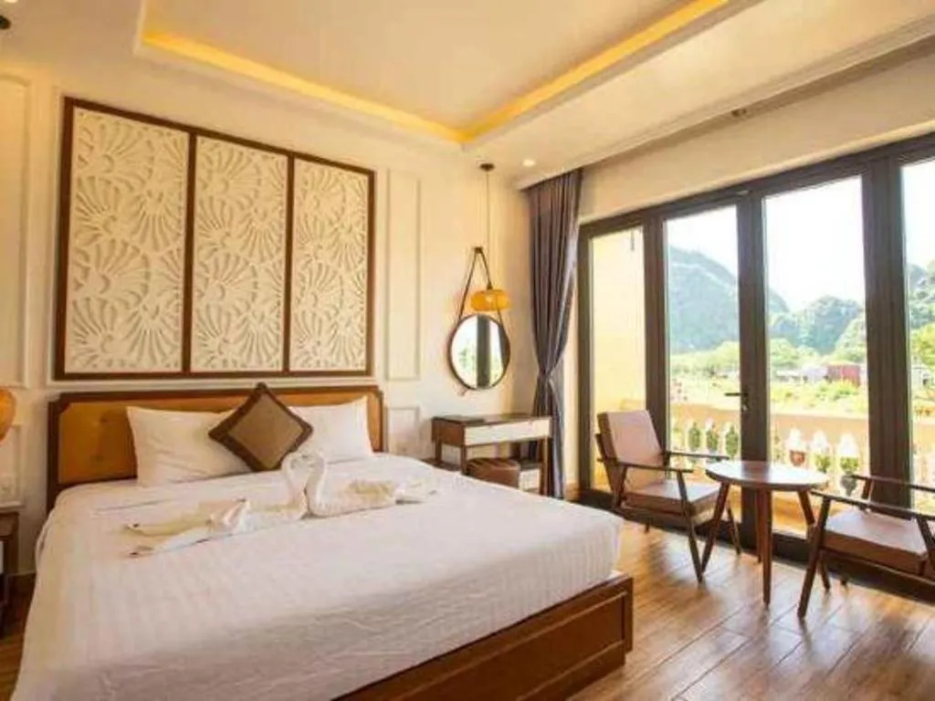 Bed in Doan Gia Resort