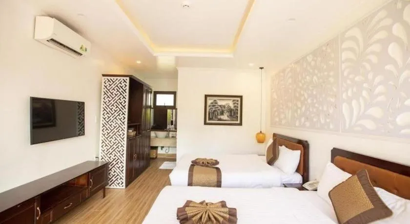 Bed in Doan Gia Resort