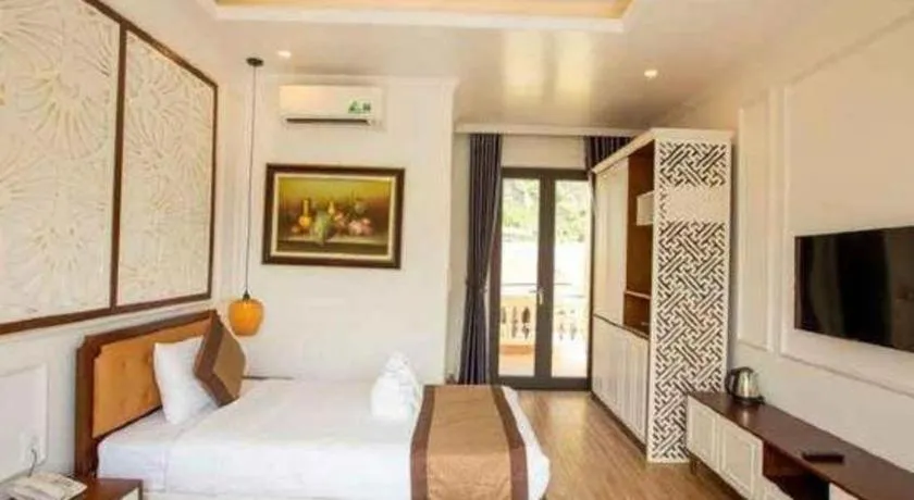 Bed in Doan Gia Resort