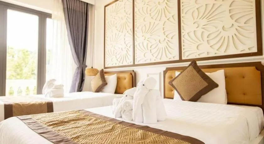 Bed in Doan Gia Resort