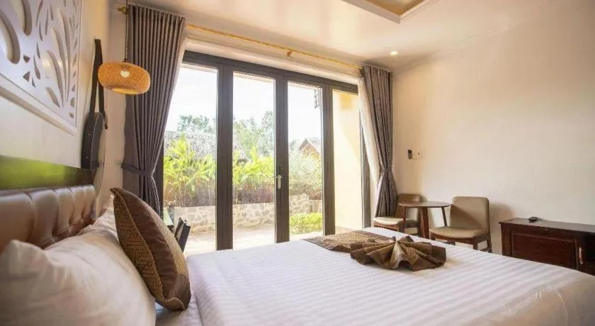 Bed in Doan Gia Resort
