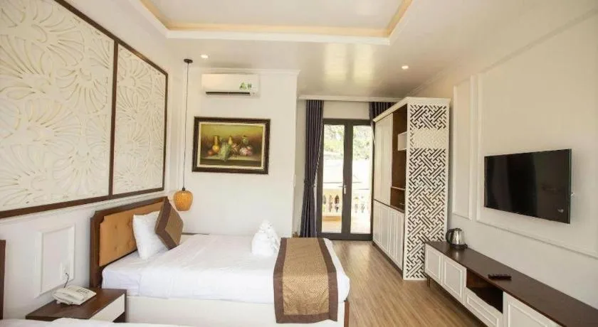 Bed in Doan Gia Resort