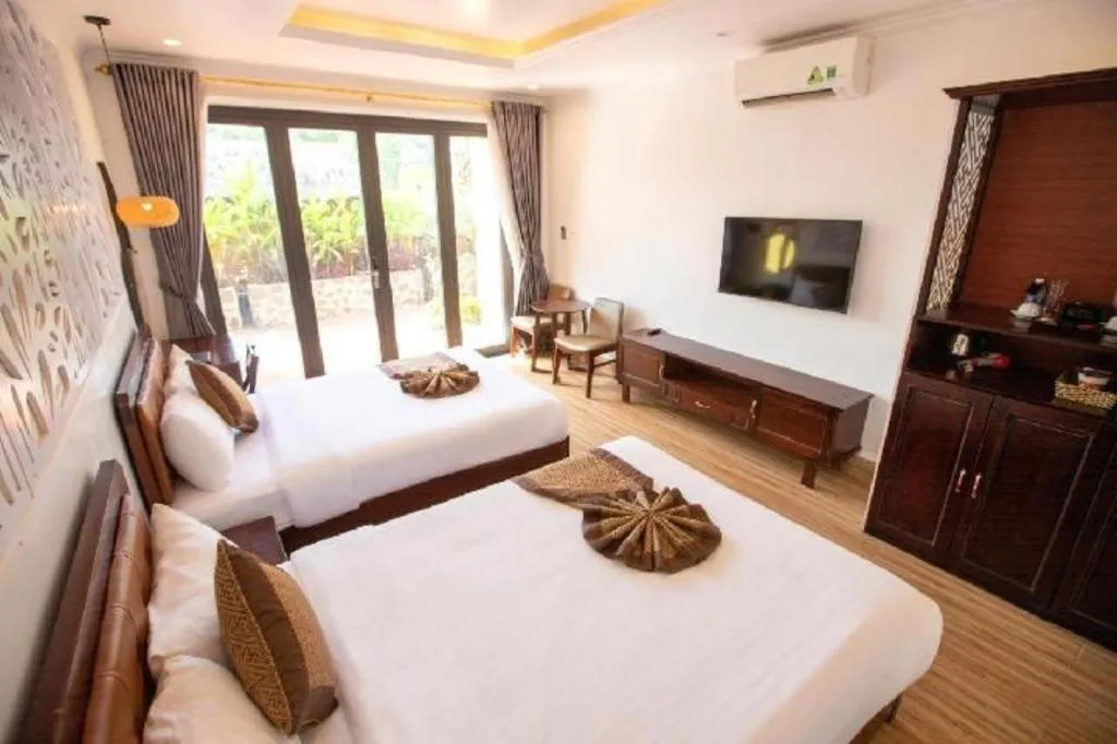 Bed in Doan Gia Resort