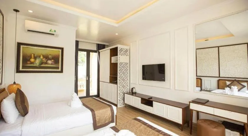 Bed in Doan Gia Resort