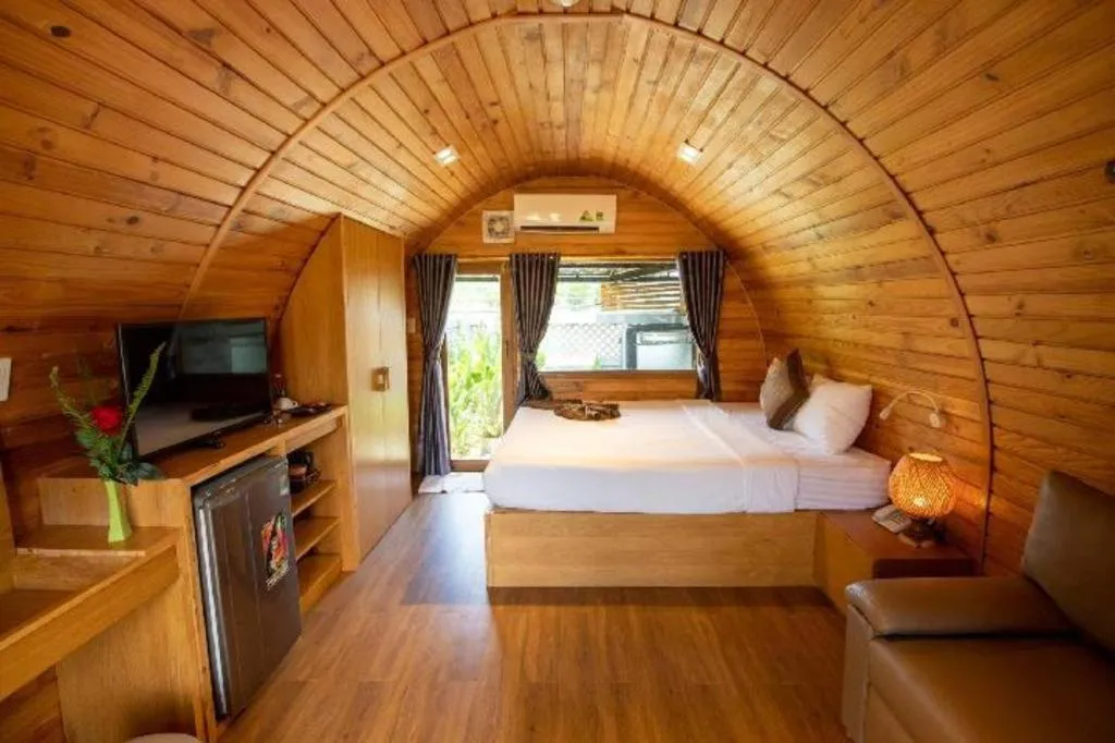 Bed in Doan Gia Resort