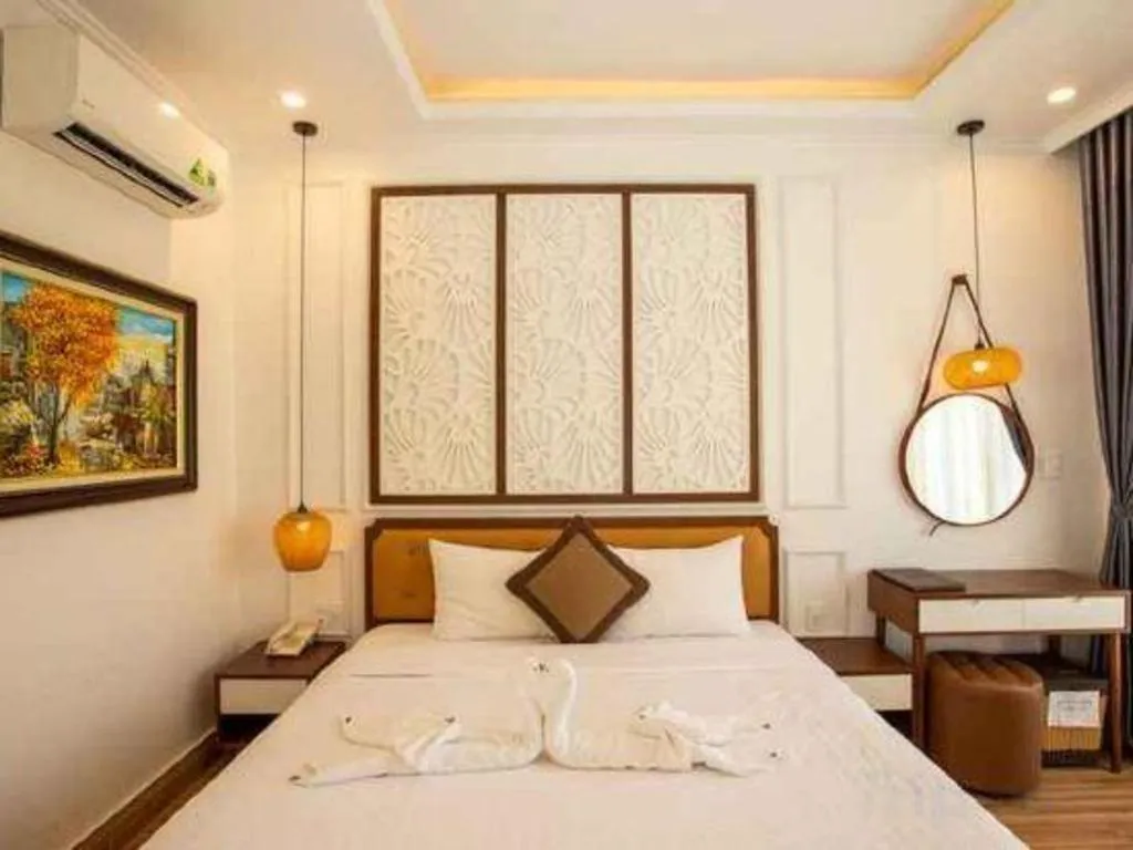 Bed in Doan Gia Resort