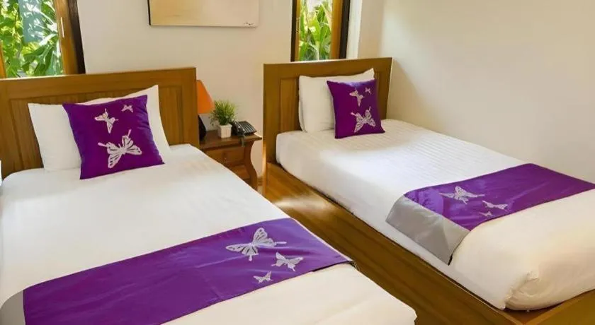 Bed in 111 Resort and Spa