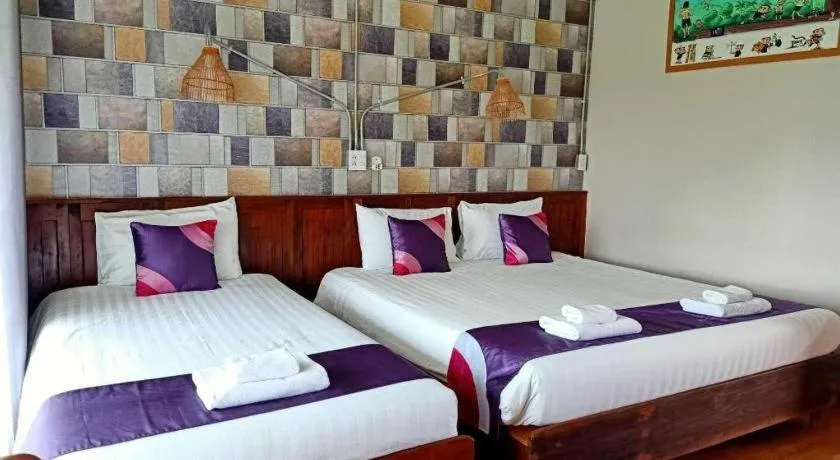 Bed in 111 Resort and Spa