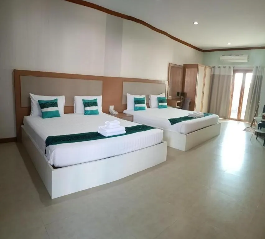 Bed in 111 Resort and Spa