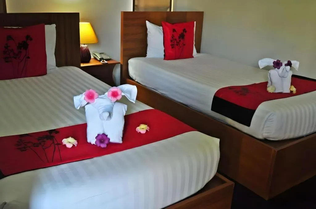 Bed in 111 Resort and Spa