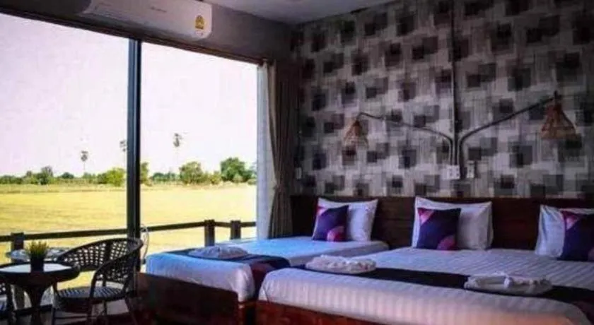 Bed in 111 Resort and Spa