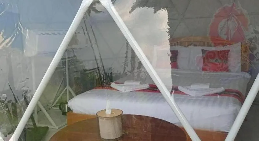 Bed in 111 Resort and Spa