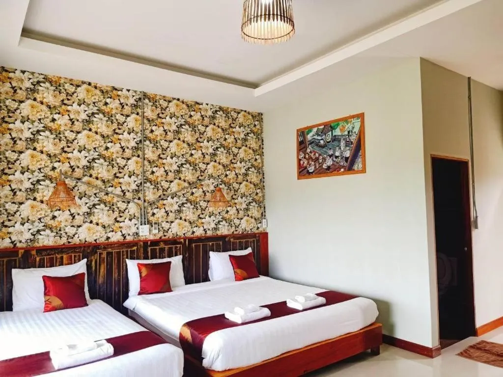 Bed in 111 Resort and Spa