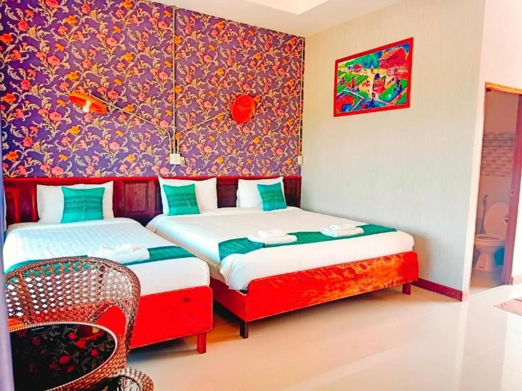 Bed in 111 Resort and Spa