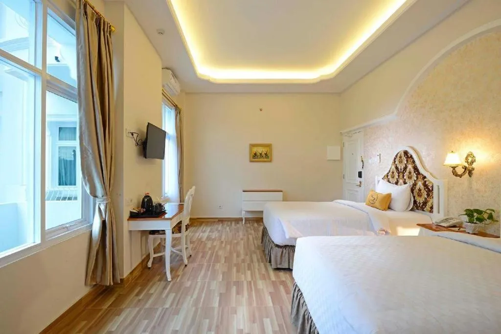 Bed in Sahira Hotel Pakuan